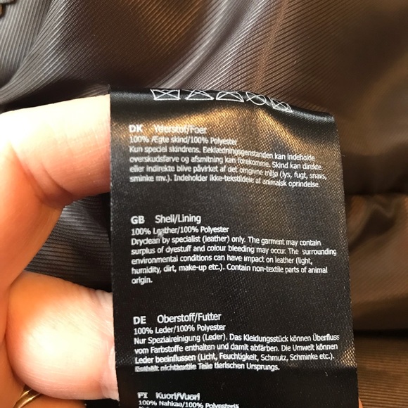 Women’s Large, Brown, Long, Leather Jacket - Picture 8 of 12